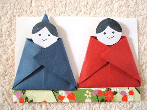おひな様の折り紙